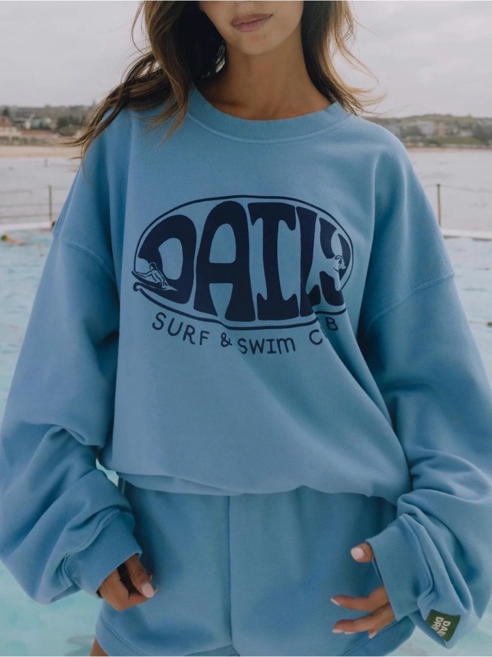Surf & Swim Crewneck Daily Drills RARE